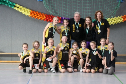 Die U11-1 als Vize-NRW-Meister nach der Endrunde der westdeutschen Meisterschaft!